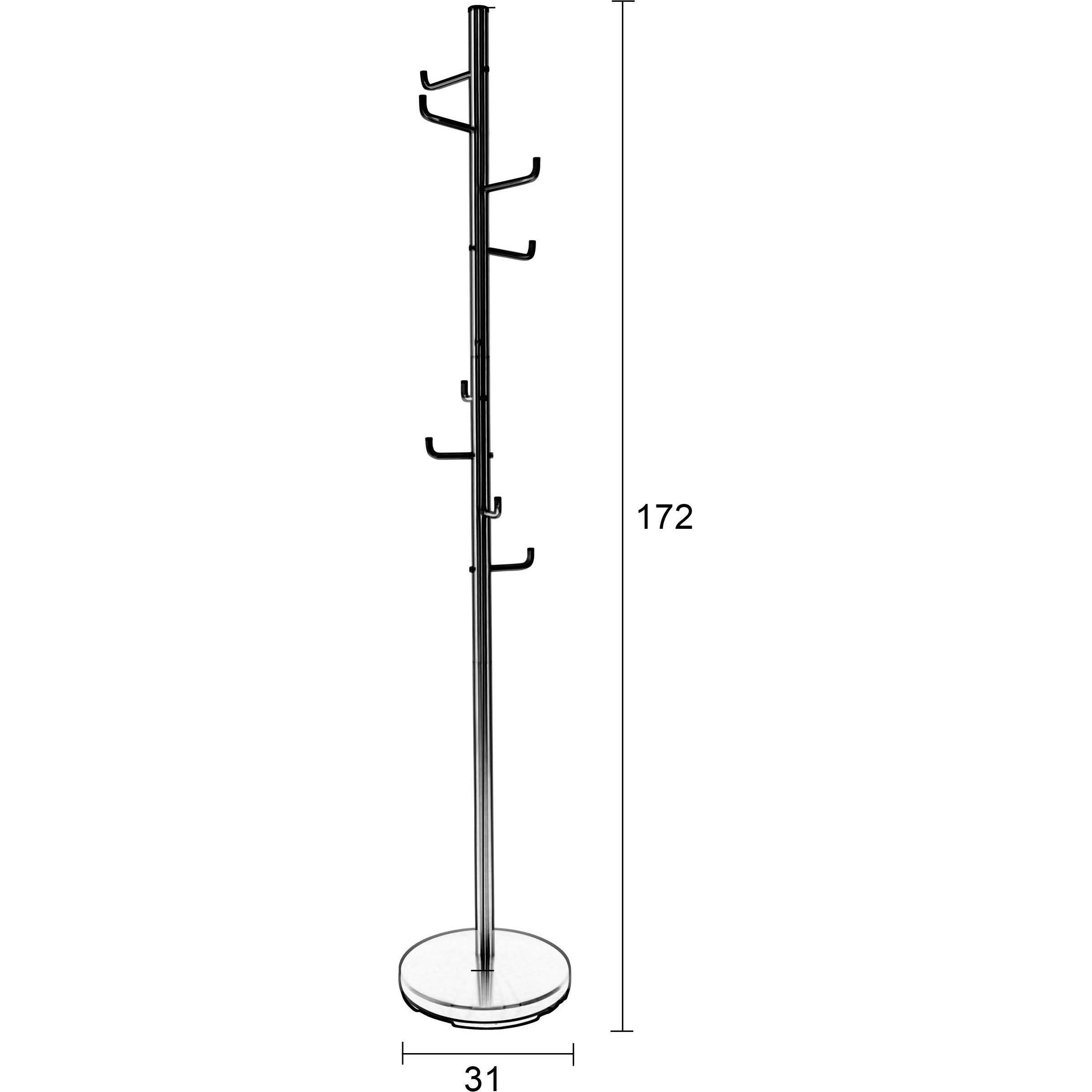Thumbnail - White Label Living, Kleiderständer + Kleiderstange, Hooked