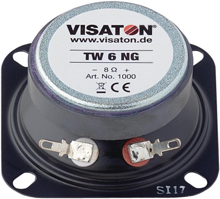 Actual product image Visaton cone tweeter TW 6 NG, 8 Ohm