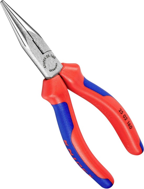 Produktbild Knipex Flachrundzange mit Schneide (160 mm)