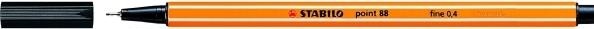 Actual product image STABILO point 88 Fineliner (Black, 10 x)