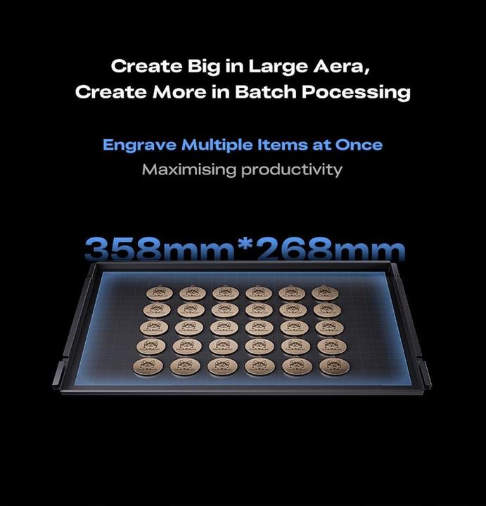 Image du produit Creality Falcon A1 Pro 20W, Drucktechnik: Keine, Anzahl Extruder