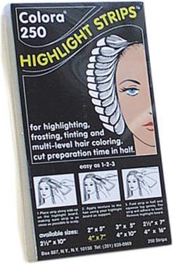 Immagine prodotto Comair Colora Highl.Strips 10x40,5cm(4x16#) 250