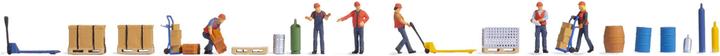 Actual product image Noch H0 Theme world Freight loading 16266 Finished model