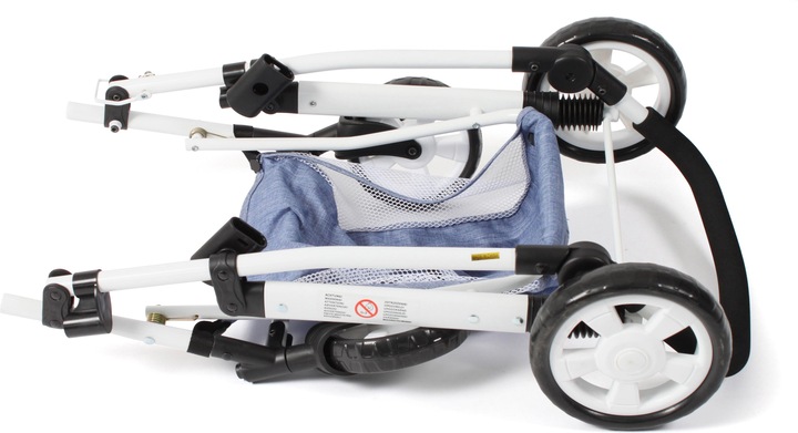 Actual product image Bayer Chic 2000 NELE" combination doll's pram