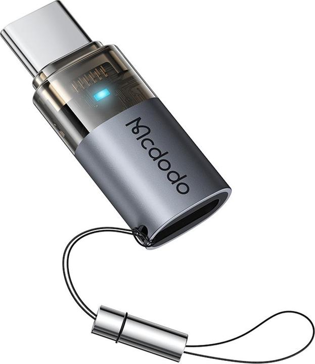 Actual product image Mcdodo Port Luma Lightning auf USB-C Adapter 60W (Lightning, USB-C)