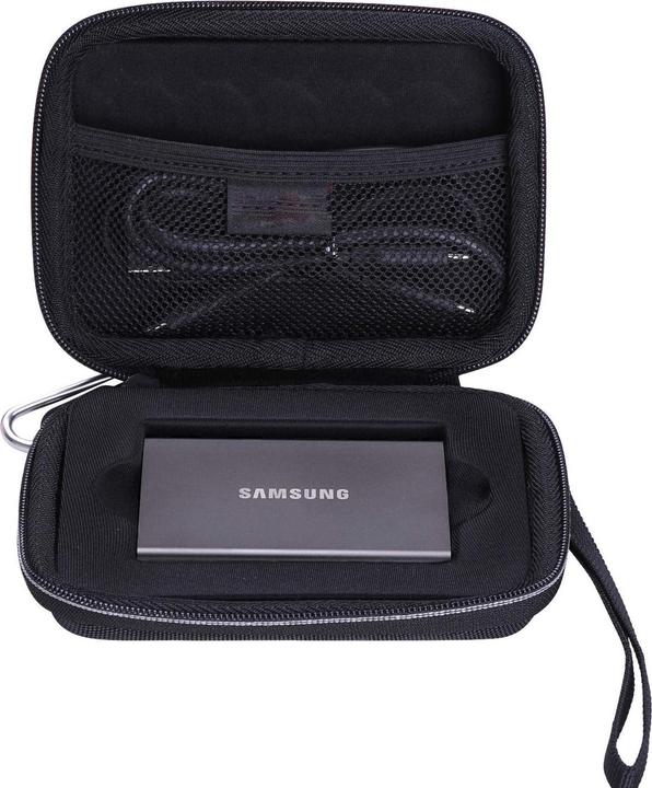 Produktbild Only-Bags.Store Gehäuse für Samsung T7, T7 Touch Portable SSD 1 TB 2 TB External SSD Case Sleeve Festplattengehäuse (1 TB)