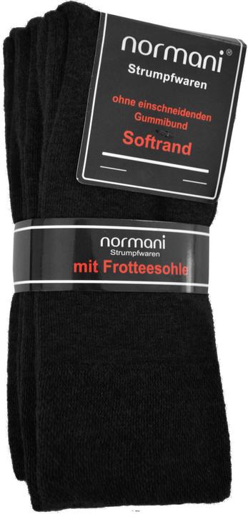Immagine prodotto Normani 6 paia di calzini comfort con bordo morbido e suola in spugna (confezione da 6, 35 - 38)