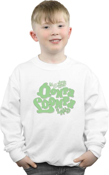 Produktbild Willy Wonka & the Chocolate Factory Oompa Loompa Land Sweatshirt Jungen (116)