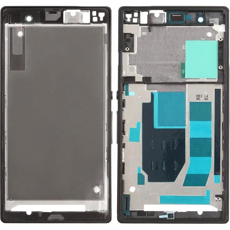 CoreParts Sony Xperia Z L36h Front Frame (Sony Xperia Z), Mobilgerät Ersatzteile, Schwarz