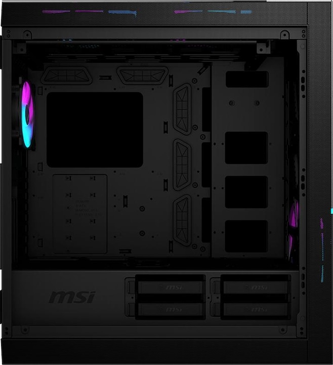 Actual product image MSI MPG Sekira 500X (mATX, Mini-ITX, ATX, E-ATX)