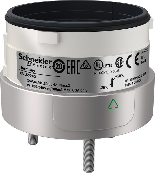 Produktbild Schneider Electric Montagesockel 3x M4 Ř40mm silber XVUZ01Q