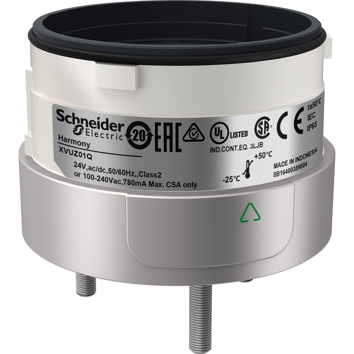 Schneider Electric, Personenschutz, Montagesockel 3x M4 Ř40mm silber XVUZ01Q