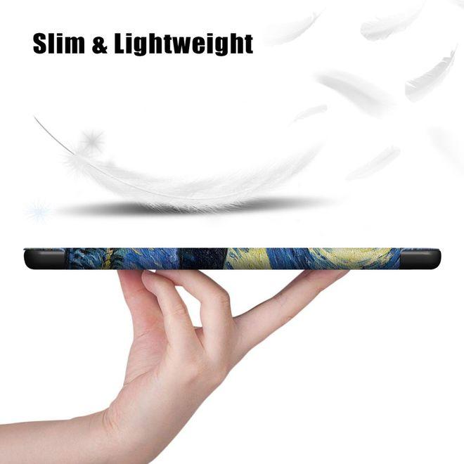 Produktbild MU Style Dreifach faltbare Hülle mit Muster (IPad Air (2022))