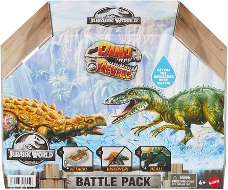 Actual product image Jurassic World Dino Reveal Deluxe Battle Pack - (Assorted - 1 piece)