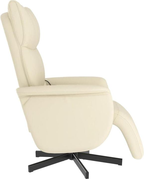 Immagine prodotto vidaXL Sedia per massaggi con poggiapiedi in similpelle crema, colore
