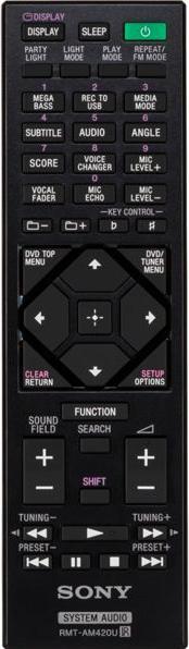 Image du produit Sony MHC-V73D (Fonctionnement sur secteur)