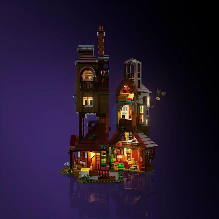 Produktbild Light my bricks LMB 2.0 LED Licht Set für LEGO 76437 Harry Potter - Der Fuchsbau - Sammleredition