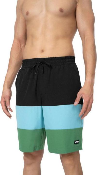 Actual product image 4F Mens Swimming Shorts M024 Deep Black SS23UBDSM024 20S (S) (S)