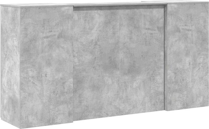 Immagine prodotto VidaXL Bancone reception grigio cemento 200x50x103,5 cm bancone reception in legno