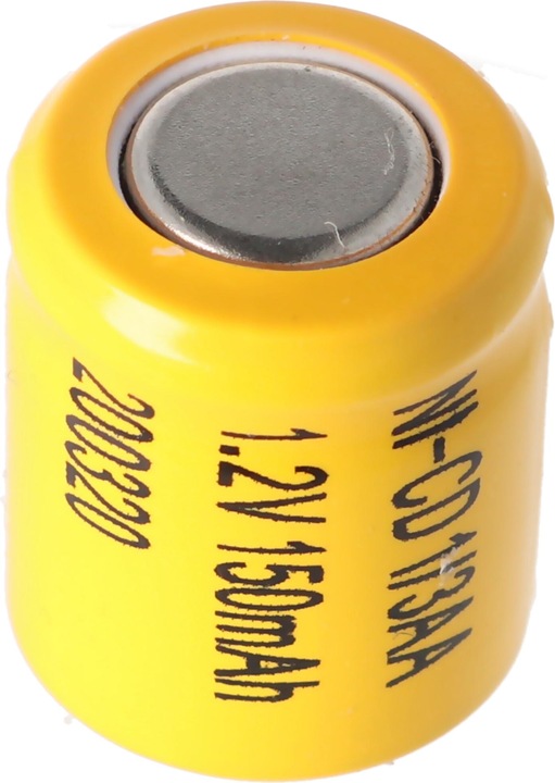 Actual product image Sanyo Battery N-110AA Battery NiCd 1/3 AA Mignon without solder tag 150mAh (1 pcs., AA, 150 mAh)