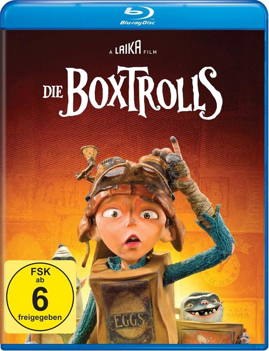 Actual product image Plaion The Boxtrolls (Blu-ray, 2014, German)