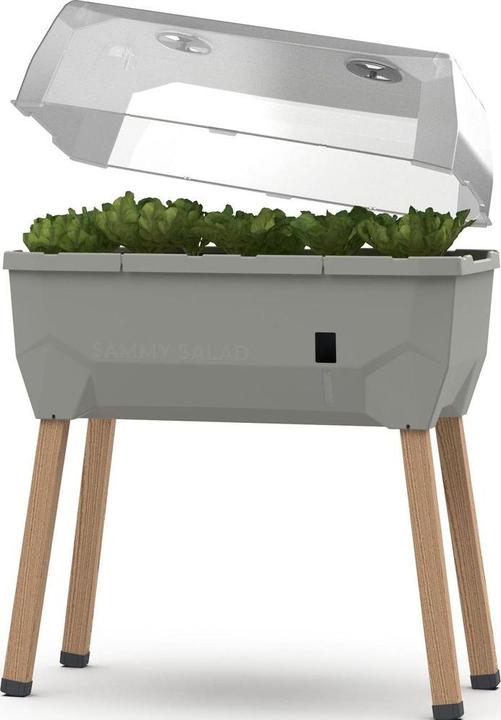 Actual product image Gusta Garden Raised Bed SAMMY SALAD Starter Set, Light Gray