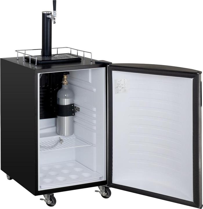 Immagine prodotto Gastro Hero Frigorifero per birra con rubinetto,, su rotelle