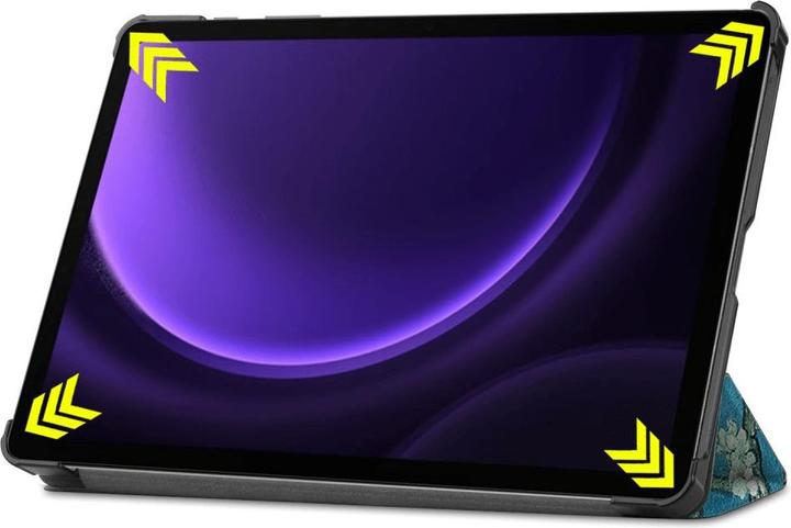 Image du produit Cover-Discount Galaxy Tab S9 FE - Étui Smart Tri-fold Fleurs (Galaxy Tab S9 FE)
