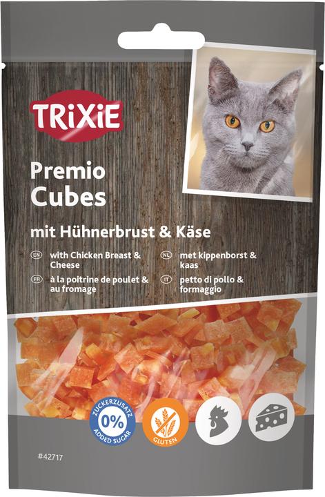 Produktbild Trixie PREMIO Cheese Chicken Cubes (50 g)