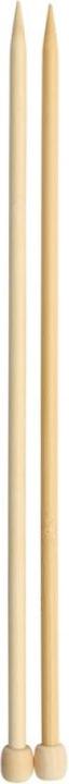 Produktbild Glorex Stricknadeln Bambus 8,0mm 35cm