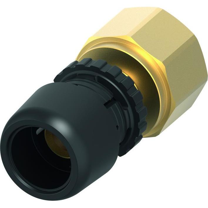 TECE, Tecnologia di connessione dei tubi, Manicotto di transizione TECElogo-Ax dimensione 25 x Rp 3/4", bronzo siliconico (Riduzione dei tubi)