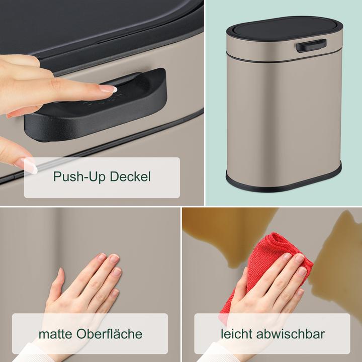 Actual product image Relaxdays kitchen bin (5 l)