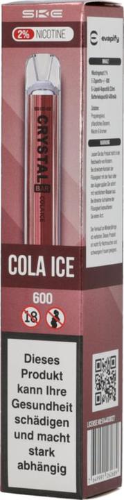 Actual product image SKE Crystal on the go Cola Ice (Cola Ice)