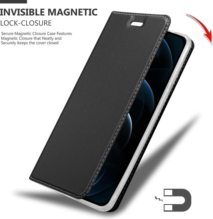 Actual product image Cadorabo Book Classy Style Cover (Apple iPhone 12 Pro Max)