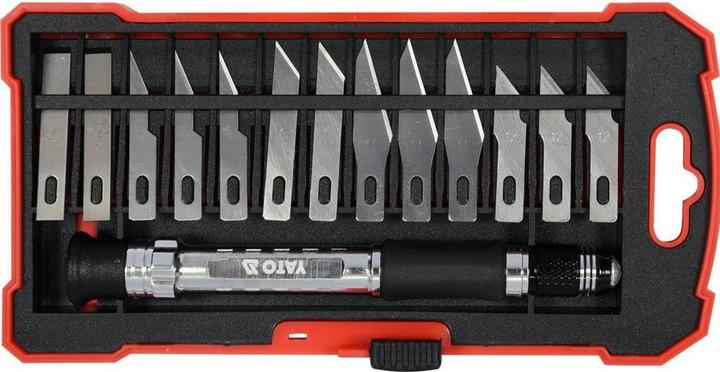 Yato Set de couteaux de sculpture 14 pièces version premium (Cutters)