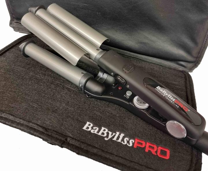 Actual product image BaByliss Pro Titanium Tourmaline triple barrel waver