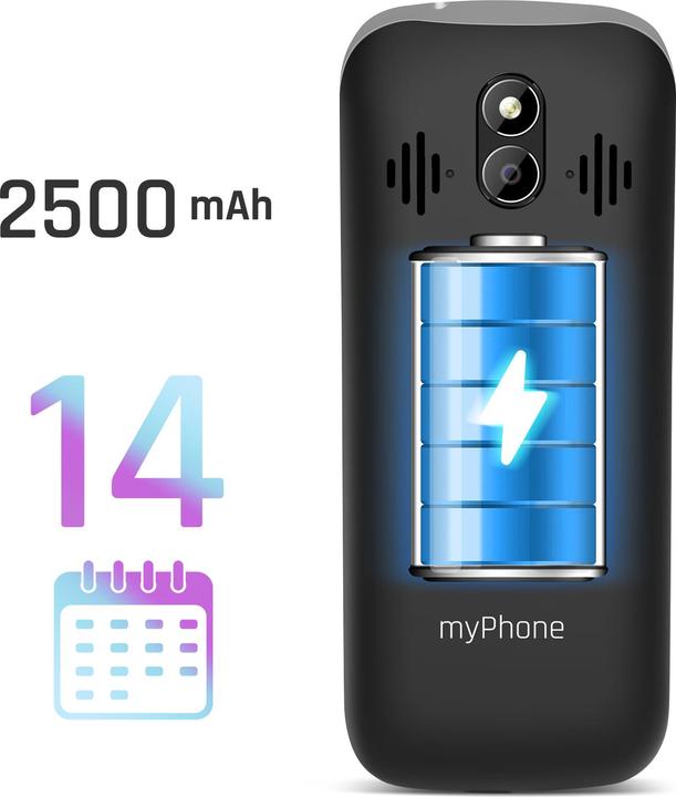 Image du produit Myphone Halo 4 LTE czarny (3.50", 2 Mpx, 4G)