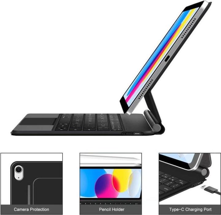 Actual product image Tech-Protect Smartcase Magnetic with keyboard (US)