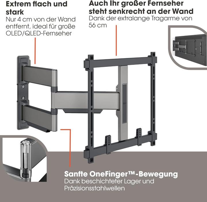 Immagine prodotto Vogels TVM 5445 (Muro, 35 kg, 32" - 65")