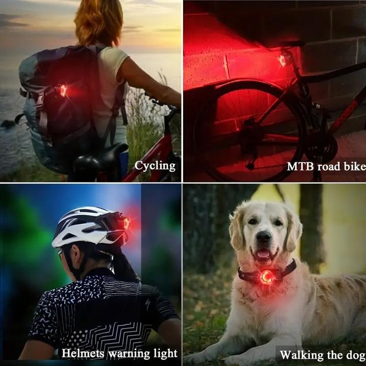 Actual product image Cbx Super Round LED bike light set