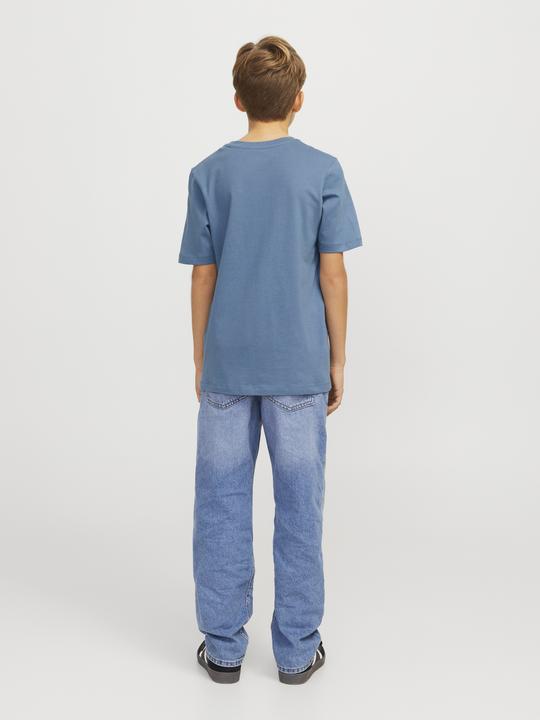Actual product image Jack & Jones JJELOGO TEE SS ONECK 2COL 24/25 NOOS JNR (164)