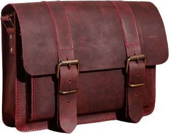 Only-Bags.Store Leder-Messenger-Tasche, Crossbody-Schulter-Messenger-Tasche
