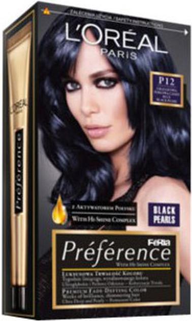 P12 Granatowa Perłowa Czerń&