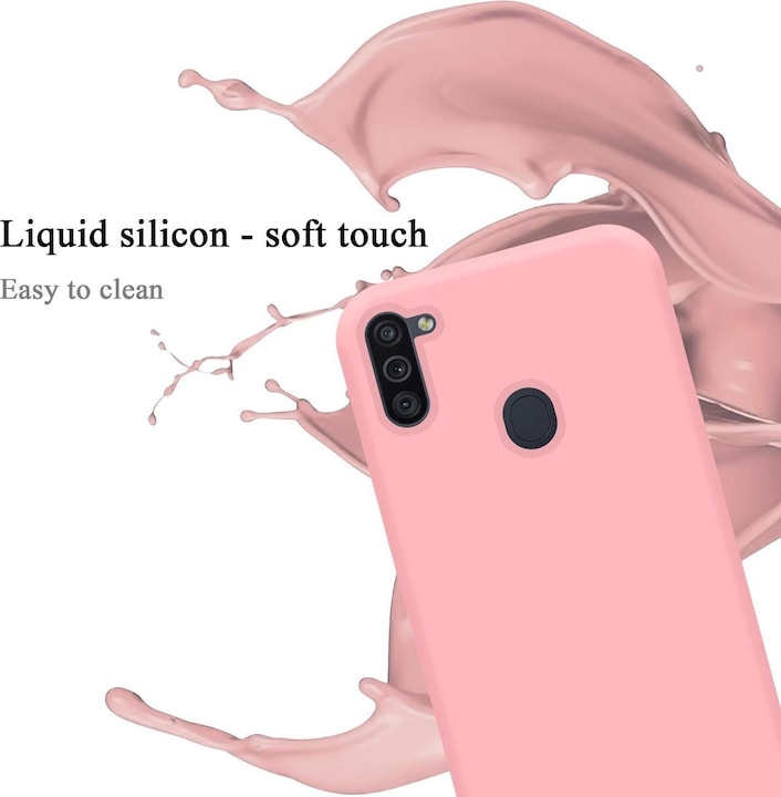 Produktbild Cadorabo TPU Liquid Silicone Case Cover (Samsung Galaxy M11, Samsung Galaxy A11)