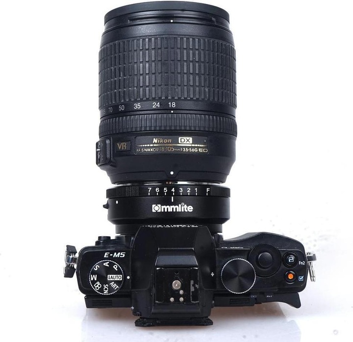 Produktbild Commlite Nikon F Objektiv zu MFT (Standard, Micro Four Thirds)