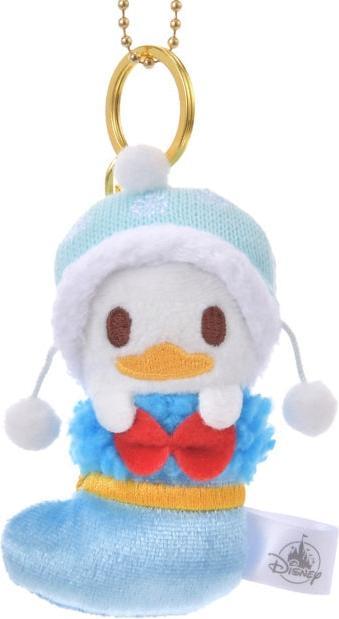 Actual product image Disney Donald Christmas sock key ring