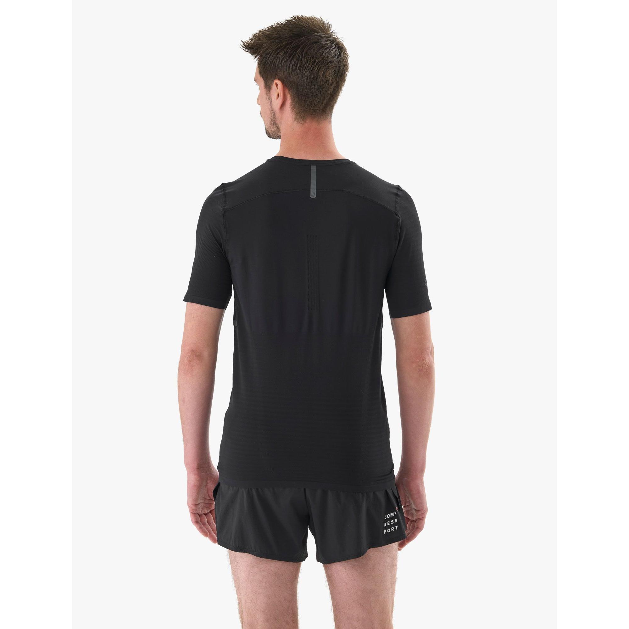 Thumbnail - Compressport, Herren, Sportshirt, Pro Racing SS Tshirt M (L), Schwarz, L