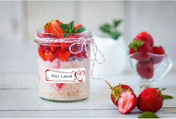 Actual product image Avery Household labels "Erdbeere" 59972