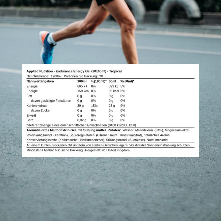 Produktbild Applied Nutririon Endurance Isotonic Energy Gel (20 Stk., 1335 g)