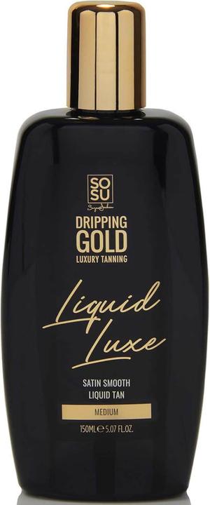 Actual product image Sosu Dripping Gold - Self-tanning water Medium (Liquid Tan) 150 ml (Self-tanning towel, 150 ml)